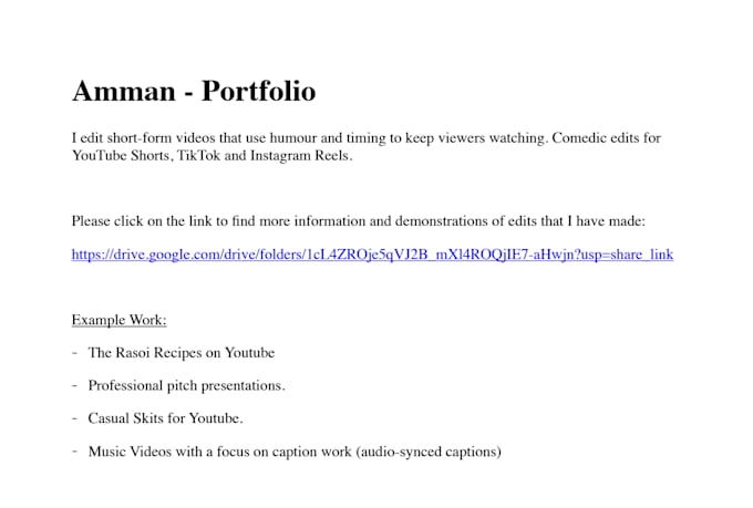 edit short form content into engaging comedic skits